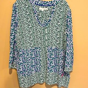 Beautiful patchwork print BODEN tunic US 14